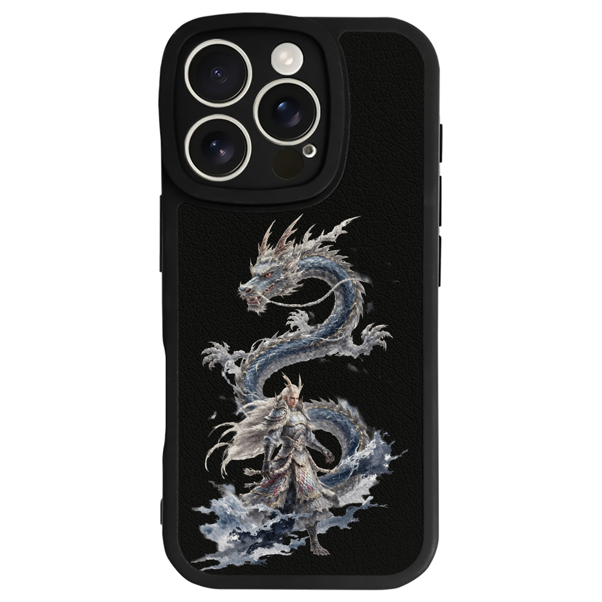 （画像用） Ne Zha 2 ナタ 魔童の大暴れ 【iPhone 16シリーズ対応】シリコンスマホケース（レザー調） 材質：シリコン
